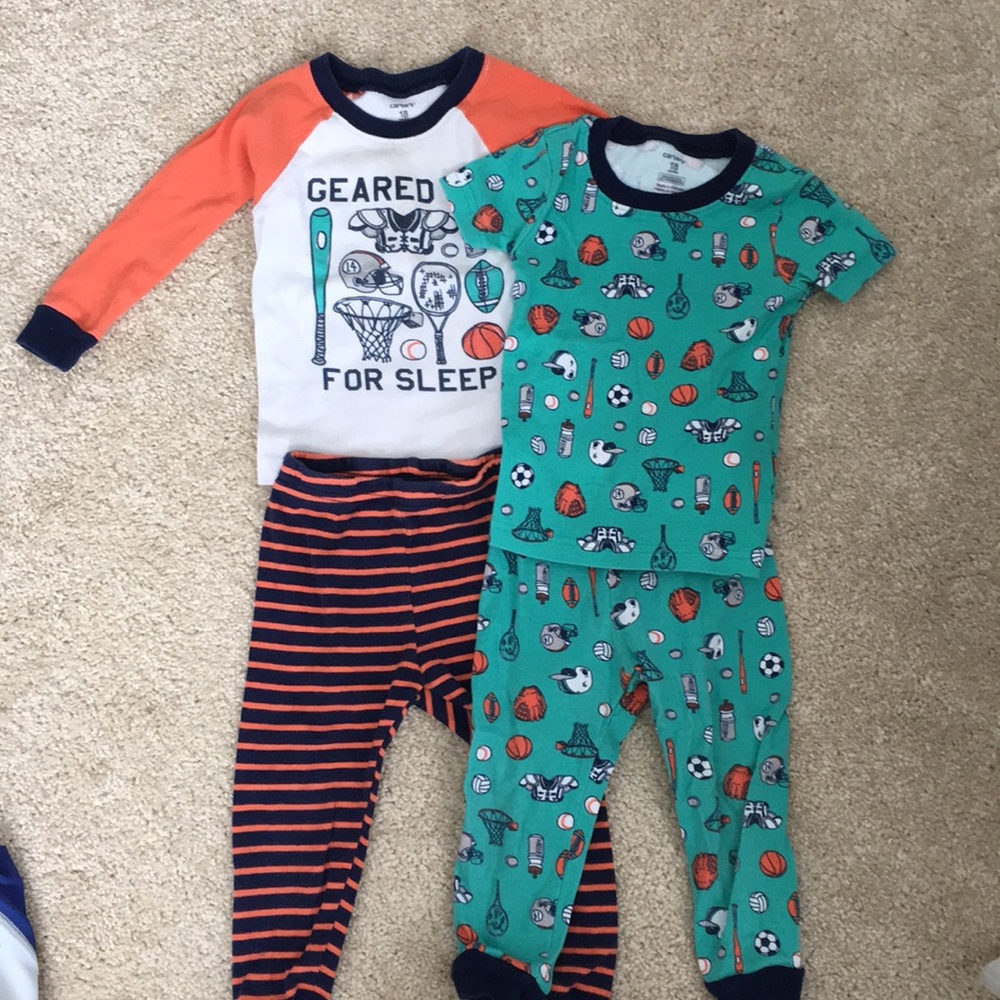 18 Month Pajamas - Set of 2